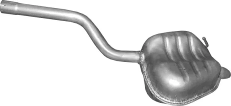 Глушник задній Skoda OCTAVIA II A5 (1Z3) (2004-13) POLMOSTROW 24.89