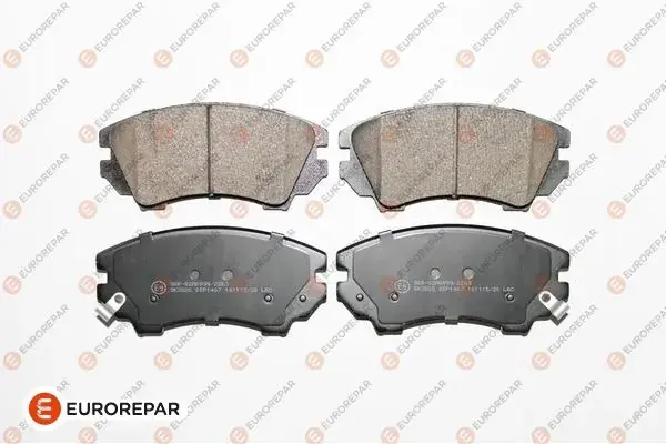 Гальмівні колодки пер. Opel Astra J 09-/Insignia 08- (Mando) Eurorepar 1617287680 (фото 1)