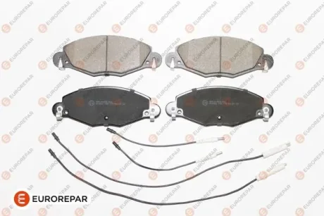 Гальмівні колодки пер. C5 02- (Bosch) Eurorepar 1617274180