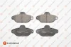 Гальмівні колодки перед. Fiat Panda 03- Eurorepar 1681164980 (фото 1)