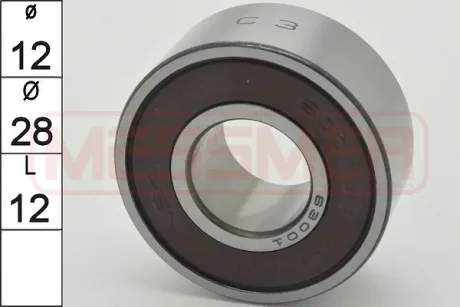 Підшипник 63001-2Z/C3PLHT23B Ball Bearing (28x12x12) ERA 218000