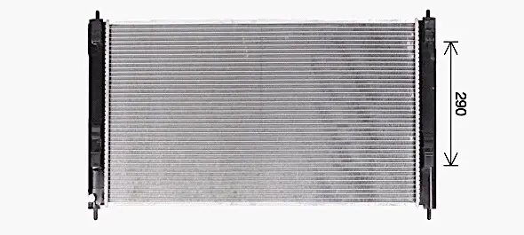 Радіатор охолодження Citroen С4/Peugeot 4008 1.8 HDi 12-/ MITSUBISHI ASX (вир-во AVA) AVA COOLING MT2274 (фото 1)