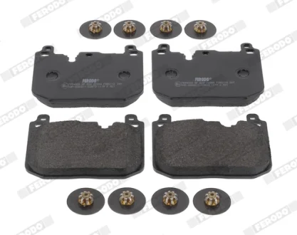 Комплект гальмівних колодок передн, MINI (F55), (F56), (F57), CLUBMAN (F54), COUNTRYMAN (F60) 1.2-2.0D 09.13- FERODO FDB5112