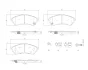 Гальмівні колодки дискові BREMBO P24225 (фото 1)