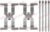 Монтажний набір гальмівних колодок передн LAND ROVER DEFENDER, DISCOVERY V, RANGE ROVER IV, RANGE ROVER SPORT II 2.0-5.0 08.12- QUICK BRAKE 1090143 (фото 1)