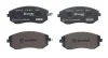 Гальмівні колодки дискові BREMBO P78013X (фото 2)