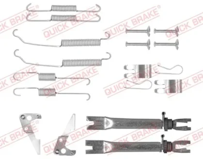 Монтажний набір гальмівної колодки FORD FIESTA, FIESTA VI, KA+ III 1.0-1.6D 05.02-12.20 QUICK BRAKE 1050882S