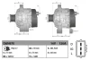 Генератор (14В, 120А, новий із заставою) LAND ROVER DEFENDER, DISCOVERY II 2.5D 06.98-02.16 DENSO DAN670 (фото 3)