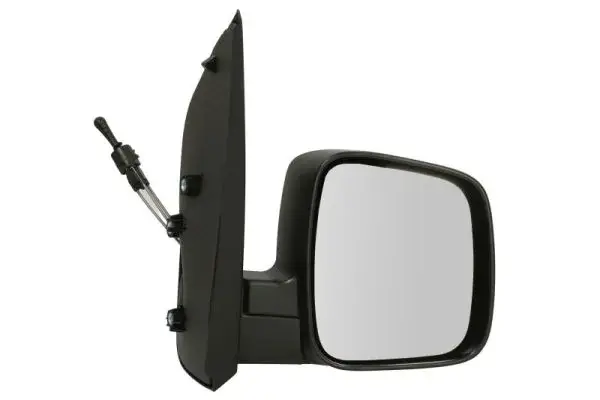 Бокове дзеркало прав (ручне, опукле) CITROEN NEMO FIAT FIORINO / QUBO PEUGEOT BIPPER 11.07-04.16 BLIC 5402041121615P (фото 1)