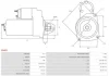 Стартер 12V 1.40kW As-pl S0483 (фото 5)