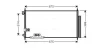 Радиатор кондиционера Honda Accord VII (03-) 2.2i-CTDi AVA AVA COOLING HDA5239D (фото 1)
