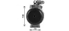 Компрессор кондиционера MB Sprinter 906 (06-) 2.2CDi AVA AVA COOLING MSAK738 (фото 1)