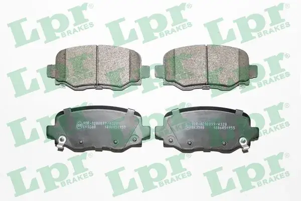 Колодки тормозные дисковые задние Jeep Cherokee (13-) LPR 05P1955 (фото 1)
