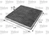 Фільтр салону LEXUS/SUBARU/TOYOTA RX300/Legacy/Camry "2,0-3,5 "98-10 Valeo ="715619" (фото 1)