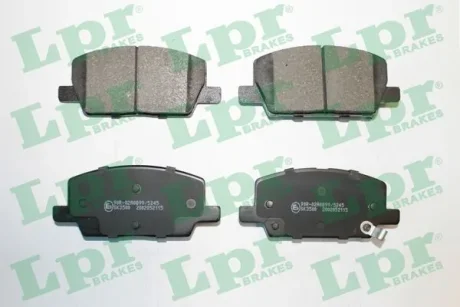 Колодки гальмівні дискові передні Opel Insignia B, Mokka (12-) LPR 05P2115