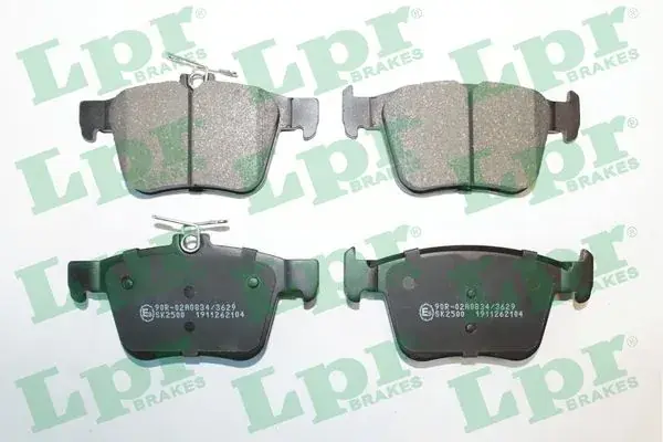 Колодки тормозные дисковые задние Audi A3 (13-20), Q3 (18-)/ Skoda Superb III/ V LPR 05P2104 (фото 1)