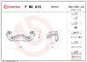 Скоба, супорт гальма передн лів/прав MERCEDES SPRINTER 3,5-T (B907), SPRINTER 3,5-T (B907, B910), SPRINTER 3-T (B907), SPRINTER 3-T (B910, B907) 2.0D/2.2D/3.0D 02.18- BREMBO FBK015 (фото 2)