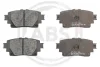 Гальмівні колодки зад. Lexus NX 21-/RX 23- /Toyota Rav4 19- (Akebono) A.B.S 35349 (фото 1)