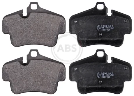 Гальмівні колодки зад. 911 (997)/718 Boxter (982) 04- (121.3x86.1x16.8) (BREMBO) A.B.S 37823