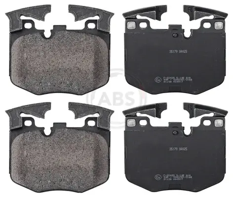 Гальмівні колодки пер. BMW 3 (G20)/5 (G30)/X3 (G01)/X5 (G05) 16- (BREMBO) (D 348mm) A.B.S 35179 (фото 1)
