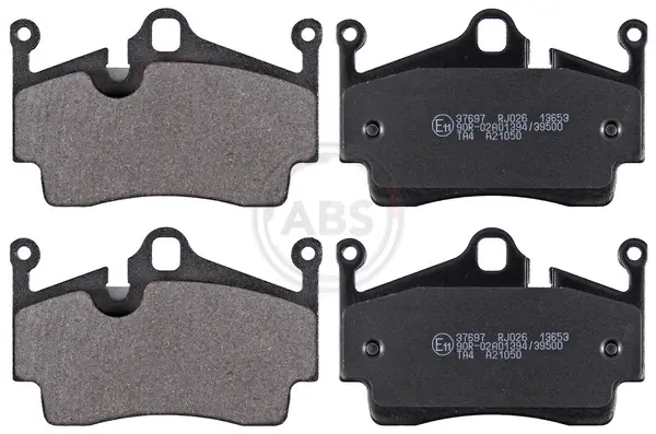 Гальмівні колодки зад. Boxster (987/982)/Cayman (981/987) 04- (BREMBO) A.B.S 37697 (фото 1)