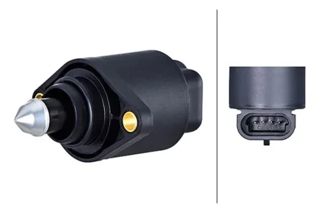 Позиціонер холостого ходу (4 pin,) CHEVROLET BLAZER S10, CELTA, S10 FORD CORSAIR, CORSAIR ESTATE OPEL CORSA C, CORSA D, MERIVA A 1.0-2.2 10.65-08.14 HELLA 6NW358192021