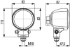 Робоча лампа (H9, 12В, 65Вт x113ммx85мм) MASSEY FERGUSON 7246 ACTIVA, 7247 S ACTIVA, 7270, 7240, 7245 S, 7345 S, 7347 S, 7360, 7370 HELLA 1G0996176041 (фото 4)