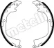 Комплект гальмівних колодок (барабанних) Metelli 53-0529 (фото 1)