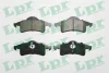 Колодки тормозные дисковые задние Jeep Cherokee (95-01), Grand Cherokee II (05P1 LPR 05P1354 (фото 1)