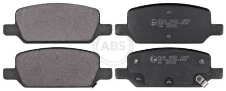 Гальмівні колодки зад. TESLA MODEL 3 17- (BREMBO) A.B.S 35248