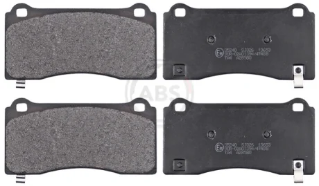 Гальмівні колодки перед. TESLA MODEL 3 17- (BREMBO) A.B.S 35240