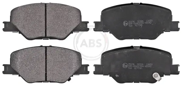 Гальмівні колодки пер. Opel Insignia B 17- (16") (AKEBONO) A.B.S 35196 (фото 1)