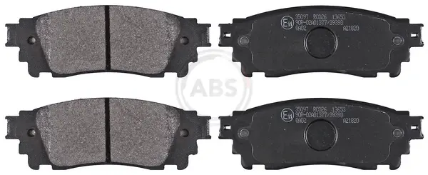 Гальмівні колодки зад. Toyota Alphard 15-/Lexus NX 14- A.B.S 35097 (фото 1)