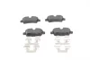 Комплект гальмівних колодок задн, MINI (R56), (R57), (R58), (R59), CLUBMAN (R55), CLUBVAN (R55) 1.4-2.0D 09.06-06.15 BOSCH 0986494645 (фото 5)
