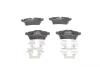 Комплект гальмівних колодок задн, MINI (R56), (R57), (R58), (R59), CLUBMAN (R55), CLUBVAN (R55) 1.4-2.0D 09.06-06.15 BOSCH 0986494645 (фото 6)