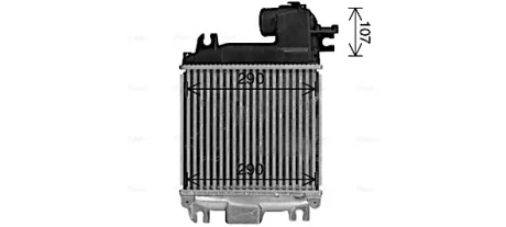 Інтеркулер AVA COOLING TO4758
