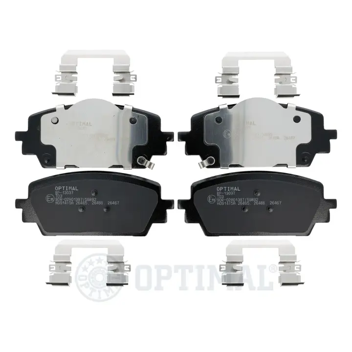 Гальмівні колодки дискові Optimal BP-13037 (фото 1)