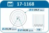Шків колінчастого валу IJS GROUP 17-1168 (фото 2)