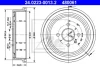 Гальмівний барабан задн OPEL ASTRA F, ASTRA F CLASSIC, ASTRA G, ASTRA G CLASSIC, COMBO, COMBO TOUR, VECTRA B 1.2-2.0D 09.91- ATE 24022300132 (фото 3)