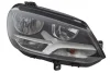 Фара прав (H7/H7/PSY24W/W21W/W5W, електричн, з мотором, з лампочкою) VW EOS 01.11-05.15 HELLA 1EJ010750321