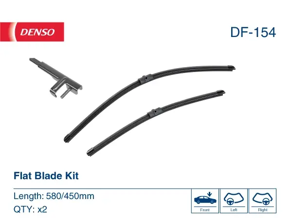 Щітки склоочисника DENSO DF154 (фото 1)