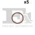Прокладка турбіни Fischer Automotive One (FA1) 076.548.005 (фото 1)