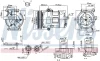 Компресор кондиціонера NISSENS 890698 (фото 1)