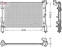 Радіатор охолоджування DENSO DRM43012 (фото 1)
