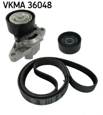 Роликовий модуль натягувача ременя (ролик, ремінь) SKF VKMA 36048 (фото 1)
