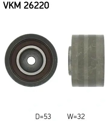 Ролик модуля натягувача ременя SKF VKM 26220 (фото 1)