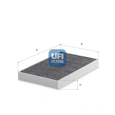 Фільтр салону вугільний UFI 54.481.00 (фото 1)