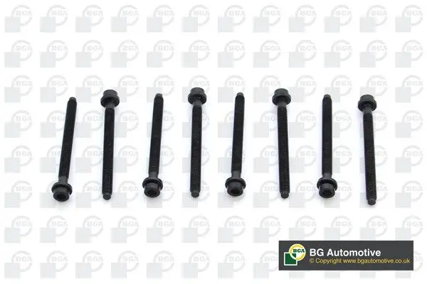 Комплект болтів з головкою системи TORX з чорного металу BGA BK7900 (фото 1)