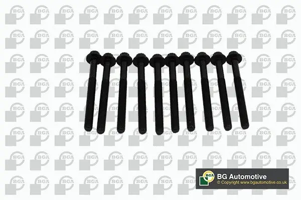 Комплект болтів з головкою системи TORX з чорного металу BGA BK3605 (фото 1)