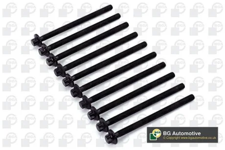Комплект болтів з головкою системи TORX з чорного металу BGA BK2359